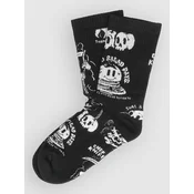 The Dudes Dark Pattern Simple Tennis Socks multicolor