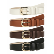 STUDIO SELECT Pas rjava/konjak/črna/bela