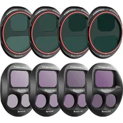 Filter FREEWELL komplet filtrov za DJI Mavic 4 Pro All Day (8 kos)