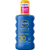 Nivea SUN Protect & Moisture vlažilni sprej za sončenje SPF30 200 ml