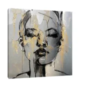 Canvas Slika na platnu Eleonora, Bez rama, 50x50 cm