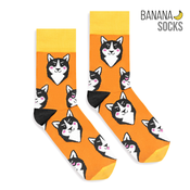 Banana Socks Unisexs Socks Classic Husky