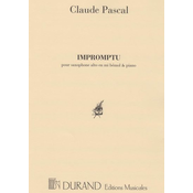 PASCAL:IMPROMPTU, SAX ALT+PIANO