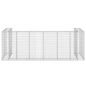 Gabionski zid za kante od pocinčanog čelika 325 x 100 x 110 cm