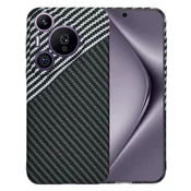 Trden TPU ovitek Techsuit Carbonite FiberShell za Huawei Pura 70 Pro - stealth gray