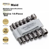 Masterproof Set nastavaka i nasadnih kljuceva, 14 komada