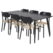 jedilnica set Dallas 2574 75x90x180cm
