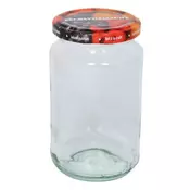 Kozarec za vlaganje Gastro 720 ml, navojni pokrovček sadje, komplet 6 kos