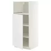 METOD Visoki element za ugradne uredaje, bela/Ringhult bela, 60x60x140 cm