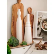 Aberto Design Set vaza BSS030, 2 komada, Bela