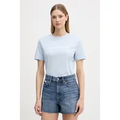 Calvin Klein Jeans Majica  svetlo modra / bela