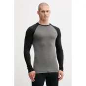 Funkcionalna majica z dolgimi rokavi Dynafit Tour Light Merino turkizna barva, 08.0000071364