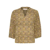 Cream Bluza Tiah rumena/svetlo zelena