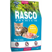 RASCO PREMIUM Granule Kitten kuřecí s borůvkou 2 kg