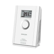 Sencor - Brezžični senzor ogljikovega dioksida 5V/3xAA 2000 mAh