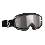Motokros očala SCOTT - USA Primal CH črno-bela (srebrni pleksi steklo)