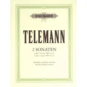 TELEMANN:2 SONATEN D-MOLL,C-DUR TWV 41:d4 & TWV41:C5 RECORDER(OR FLUTE) AND CON.