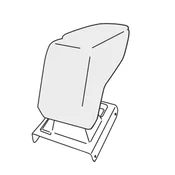 Armrest VW Golf VI. 2008-2012 (adapter only)