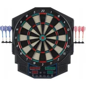 Enero Pro elektronski pikado 49 cm s 4 LED zaslona in adapterjem