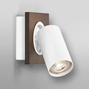 OSRAM stropni reflektor MERCURY, bel, 1 žarek, GU10-LED 927 dim - Dnevna soba/jedilnica - Sodobni - bel, les - Kovina