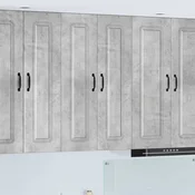 Ploca za perilicu posuda Kalmar Betonski sivi 60 x 31 x 100 cm