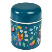 Modra otroška termovka za hrano 280 ml Fairies in the Garden – Rex London
