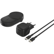 Belkin UltraCharge 25W Qi2 magn. 2-in-1 Lad.klappb.sw. WIZ039kqBK