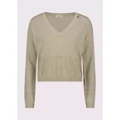 Gaudi Pulover 511BD53022 Bež Regular Fit