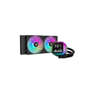 Komplet za tekocinsko hlajenje AIO Liquid Cooler DeepCool LP240, 240mm, Matrix, ARGB, crn - R-LP240-BKMSNC-G-1
