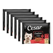 Cesar Creations vrečke z govedino in piščancem v želeju 6 x (4x100 g)