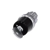 Siemens Ključno stikalo BKS 22 mm okroglo kovinsko št. E7 (VW) brez ključa 2-polno. Oi monost. Kot vklopa 90 stopinj 3SU1050-5SF11-0AA0