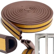 samolepilno tesnilo za okna rjavo 9 mm - rola 2x2,5 m