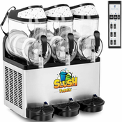 Royal Catering Granitor – naprava za pripravo slush pijač, sorbetov in smoothijev, trojna, 800 W, 3 x 10 l