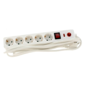 Well Razdelilec 220V 1/5 3m+STIKALO; H05VV-F 3G1.5mm2, prenapestna zaščita,