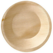 shumee Skleda iz palmovih listov 180 ml, premer 15 cm, višina 3 cm 25 kosov.