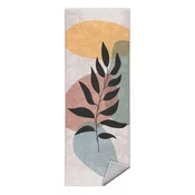 Kremno bel pralen tekač 80x200 cm Illustrated Autumn – Mila Home
