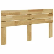 Vidaxl Vzglavje postelje 135 cm masiven les hrast