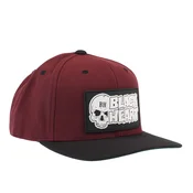 Kapa s šiltom BLACK HEART - SNP - BASTARD SKULL DEEPRED - 20681