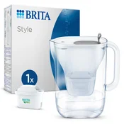 BRITA vrč za filtriranje vode STYLE MXPRO, sivi