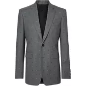 Burberry - English Fit Fil Coupé Wool Cotton Tailored Jacket - men - Grey