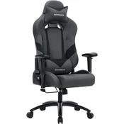 Songmics SONGMICS Gaming stol ergonomski z naslonom za roke in blazino