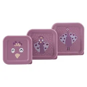 trixie® set 3 škatlic za prigrizke nesting mrs. peacock