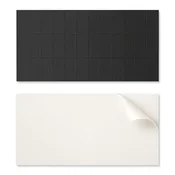 shumee Samolepilne vinilne ploščice za najstniško sobo z geometrijskim pravokotnim vzorcem 10x40x20 cm