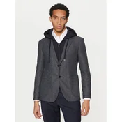 JOOP! Jeans Prehodna jakna 15 JJB-18Hoodney-J15 30045021 Mornarsko modra Slim Fit
