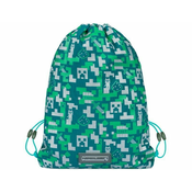 BAAGL Torba za vadbo Minecraft - Silver Creeper