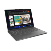Lenovo ThinkBook 16p G4 IRH Prijenosno računalo 40,6 cm (16) WQXGA Intel® Core™ i5 i5-13500H 16 GB DDR5-SDRAM 512 GB SSD NVIDIA GeForce RTX 4050 Wi-Fi 6E (802.11ax) Windows 11 Pro Sivo