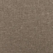 Uzglavlje boje taupe 144x5x118/128 cm tkanina