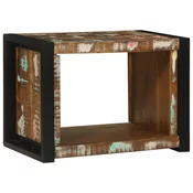 vidaXL Kockasta polica 55x35x40 cm Trden les Recikliran