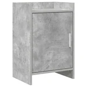 vidaXL Posteljne mize Betonsko siva 40 x 30 x 60 cm Inženirski les