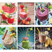 Zvezek Street Smoothie A4 mali karo